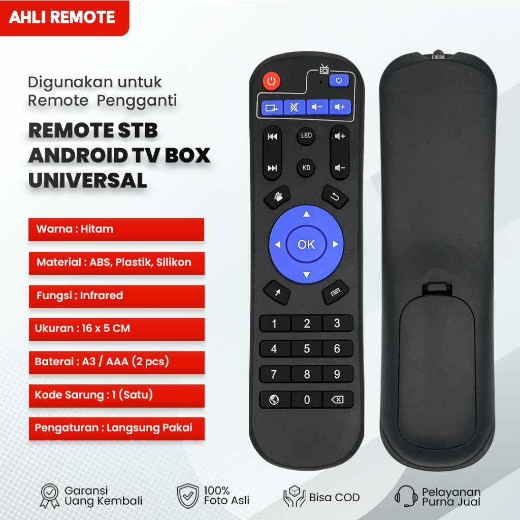 Remote Android TV BOX Universal / Remot STB MeeCool BB2