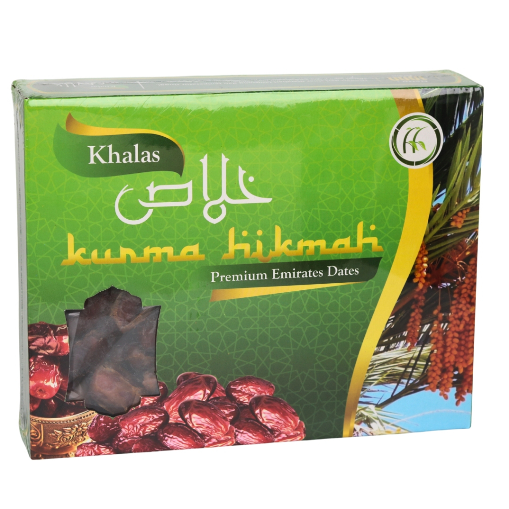 

Kurma Hikmah Khalas | Kholas 1kg | Premium Emirates Dates