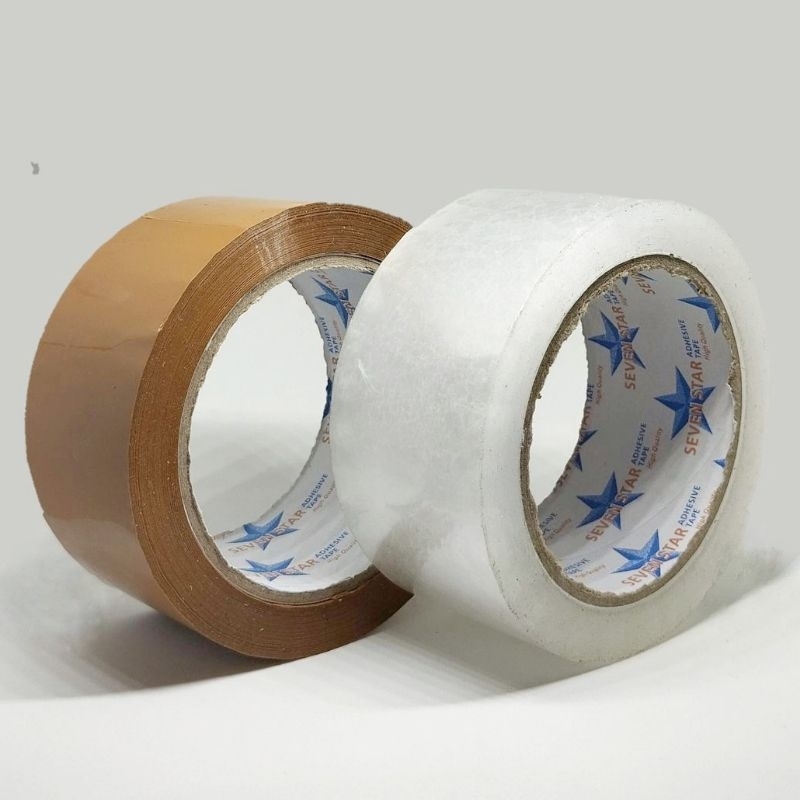 

Lakban/Selotip/Isolasi Bening Coklat 2inch 48mm