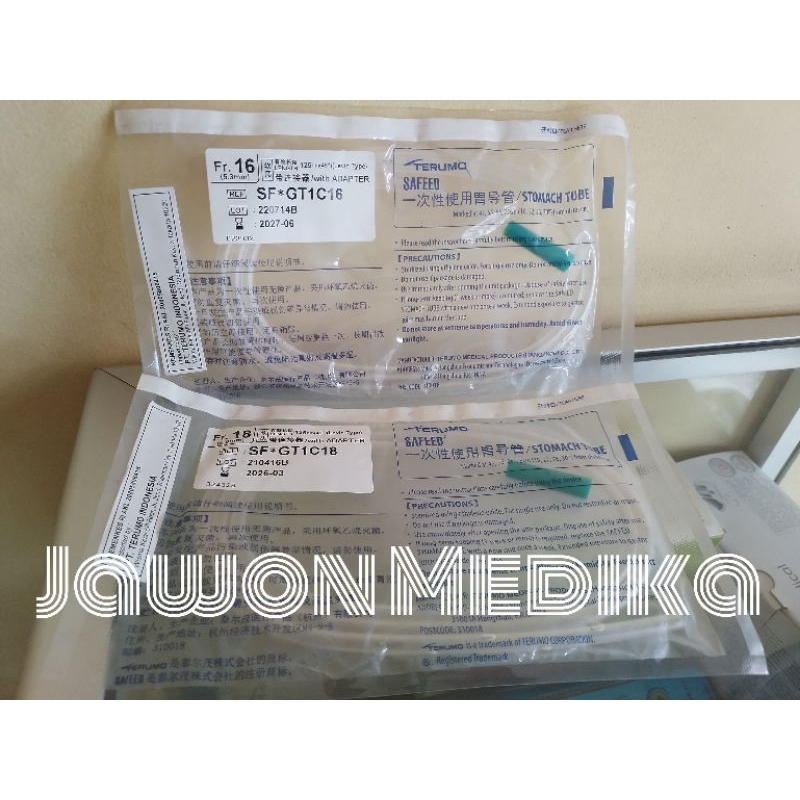NGT Terumo/Selang makan NGT/Feeding Tube NGT Terumo