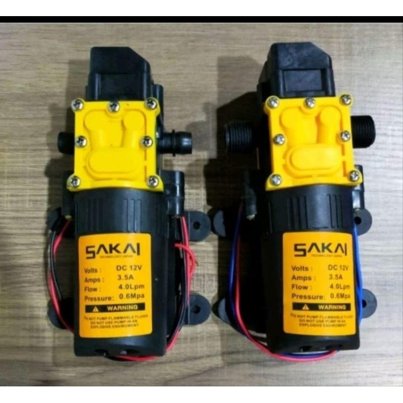 POMPA AIR DC / DINAMO PUMP SPRAYER ELEKTRIK / CUCI MOBIL / MOTOR / AC SAKAI