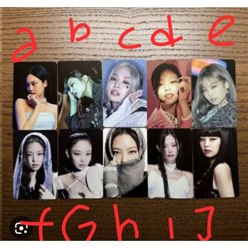 photocard blackpink flimty official