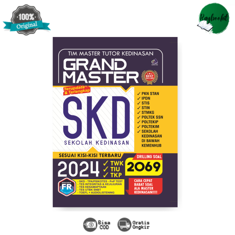 Buku Grand Master SKD Kedinasan 2024 - Kompas
