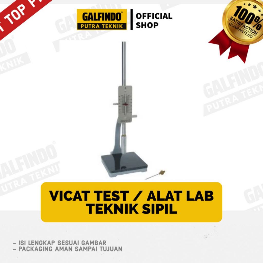 VICAT TEST ALAT LABORATORIUM TEKNIK SIPIL