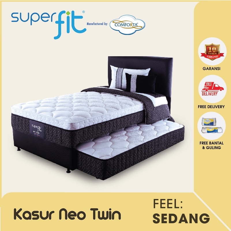 Comforta kasur springbed Superfit Neo Twin 2in1