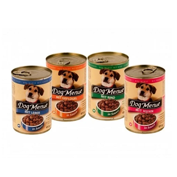 Makanan Anjing Dog Menue 415g Wet Food Kaleng