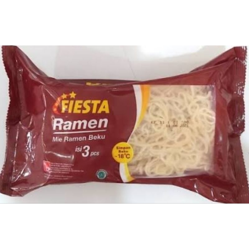 

Fiesta Ramen Beku / Mie Ramen Frozen | Berat Bersih 570gr