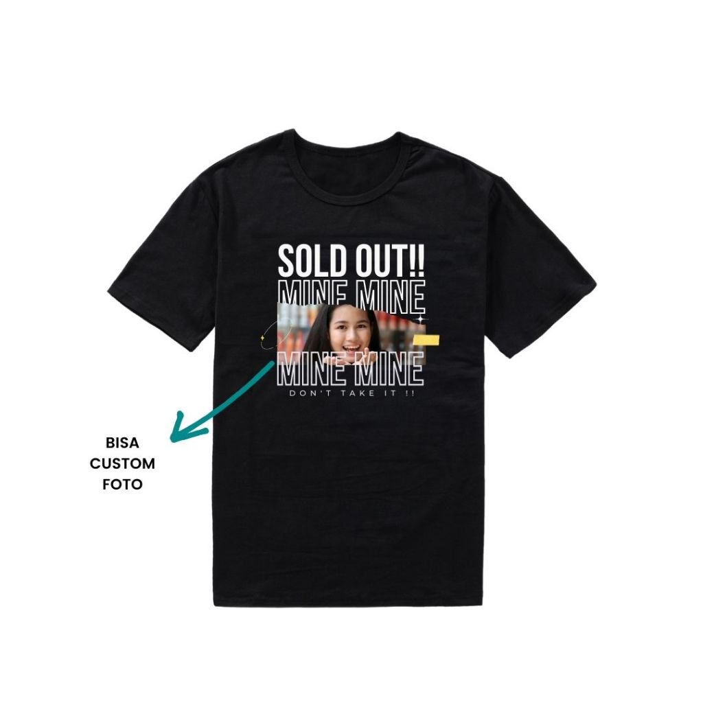 Kaos custom Cotton combed 24s