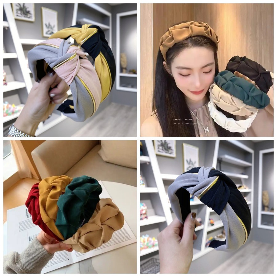 Bando korea Bando Remaja Dewasa Bando besar kain lebar Premium Import