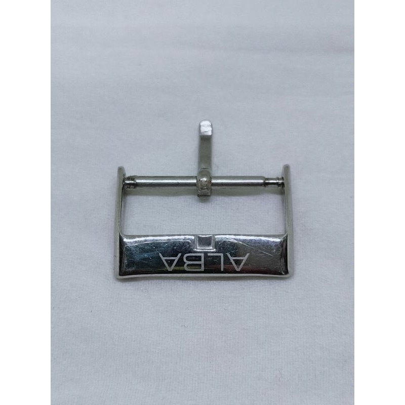 Alba original buckle strap 20mm kuncian leatherstrap rubberstrap jam tangan part arloji vintage klas