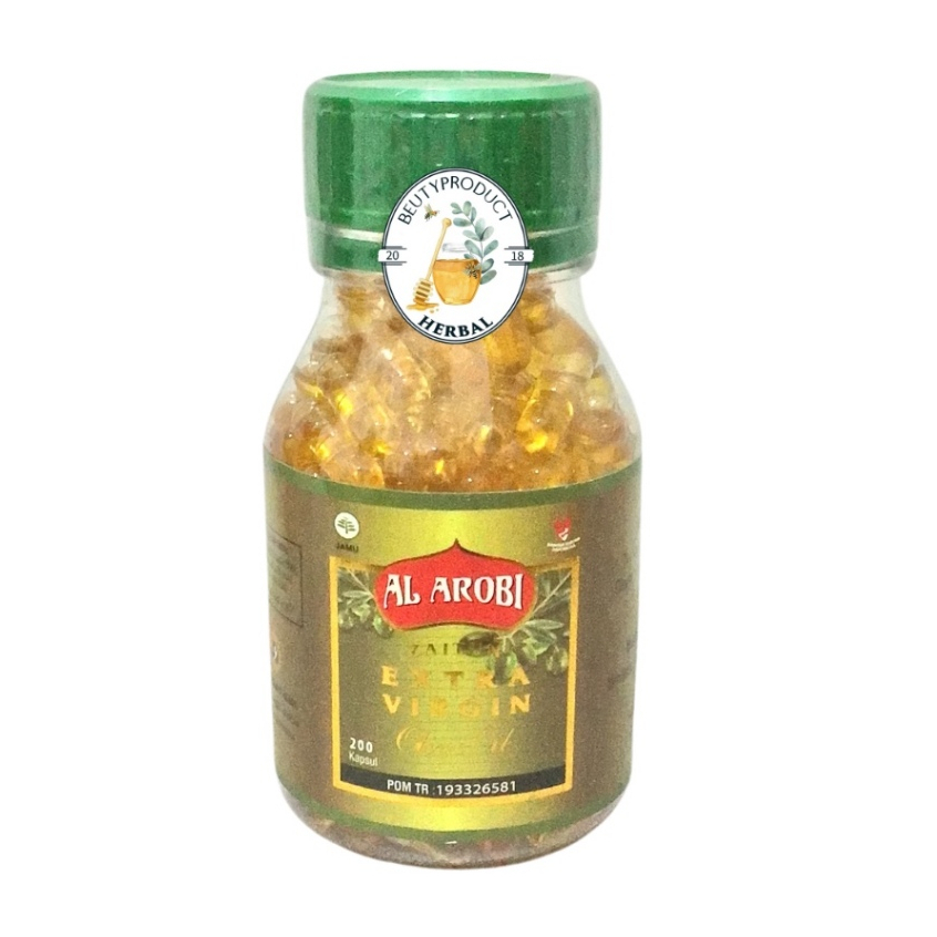 AL AROBI KAPSUL EXTRA VIRGIN OLIVE OIL 200 KAPSUL