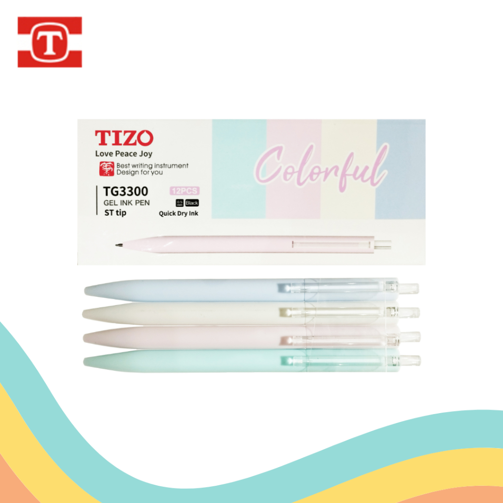 

GEL PEN TIZO TG-3300 (12 PCS)