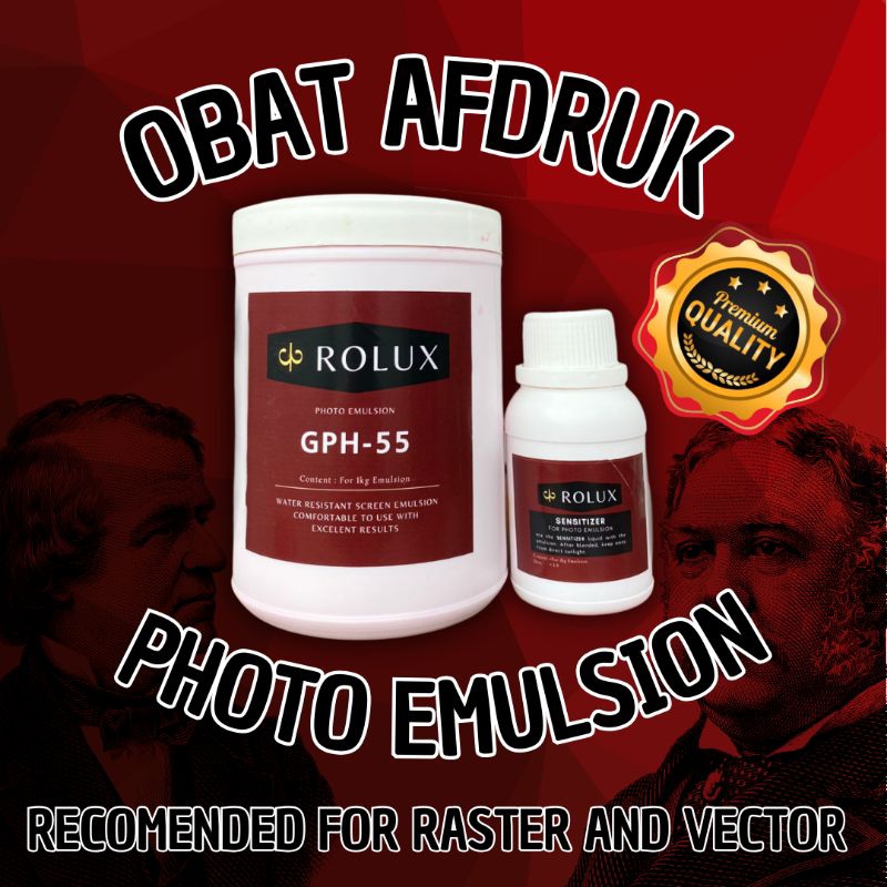ROLUX GPH - 55  1KG | Obat Afdruk sablon | Photo emulsion