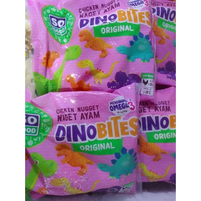 So good chicken nugget dino bites