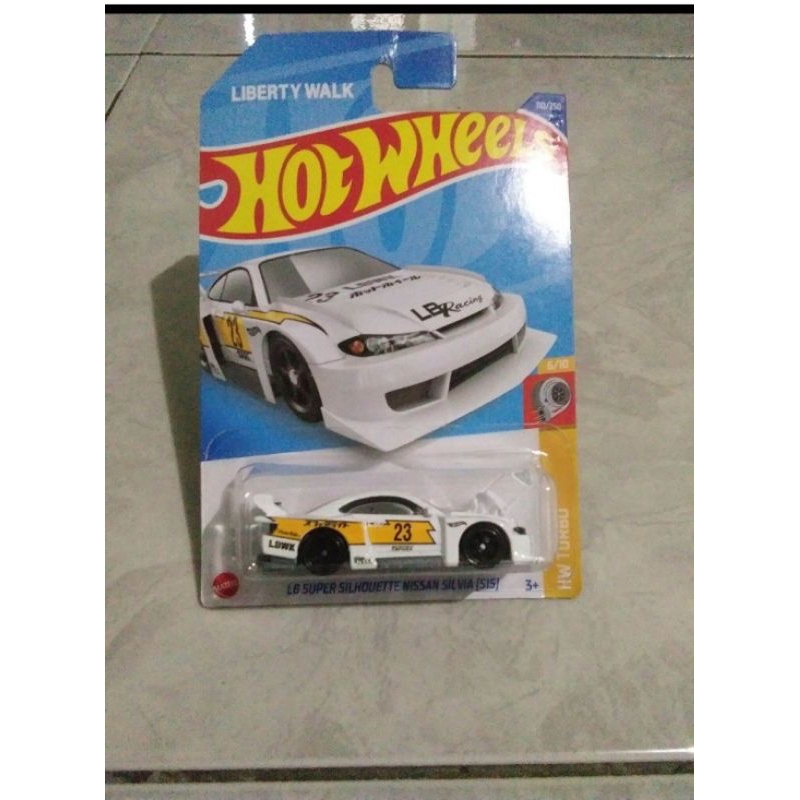 Hot wheels LB SUPER SILHOUETTE NISSAN SILVIA (S15) white