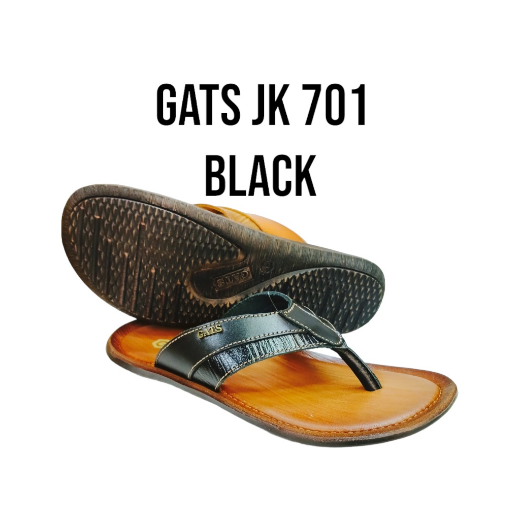 Sandal Jepit Kulit Pria Gats JK 701 Original New Model 2024