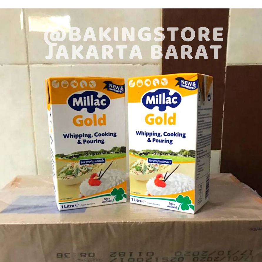 

HARGA GROSIR Whipping Cream Gold Millac Whipping Cooking Pouring murah