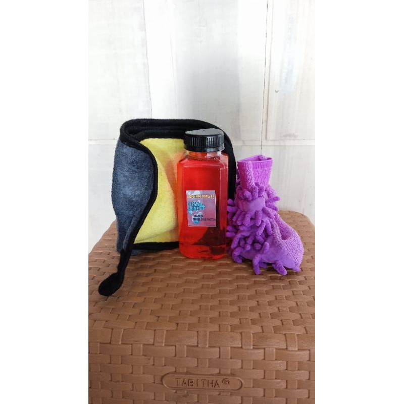 PAKET CUCI MOTOR MOBIL