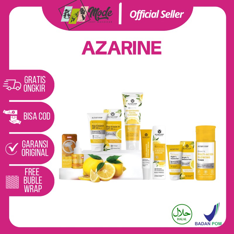 ❤️Modeshopmakassar❤️ Azarine C White Face Treatment