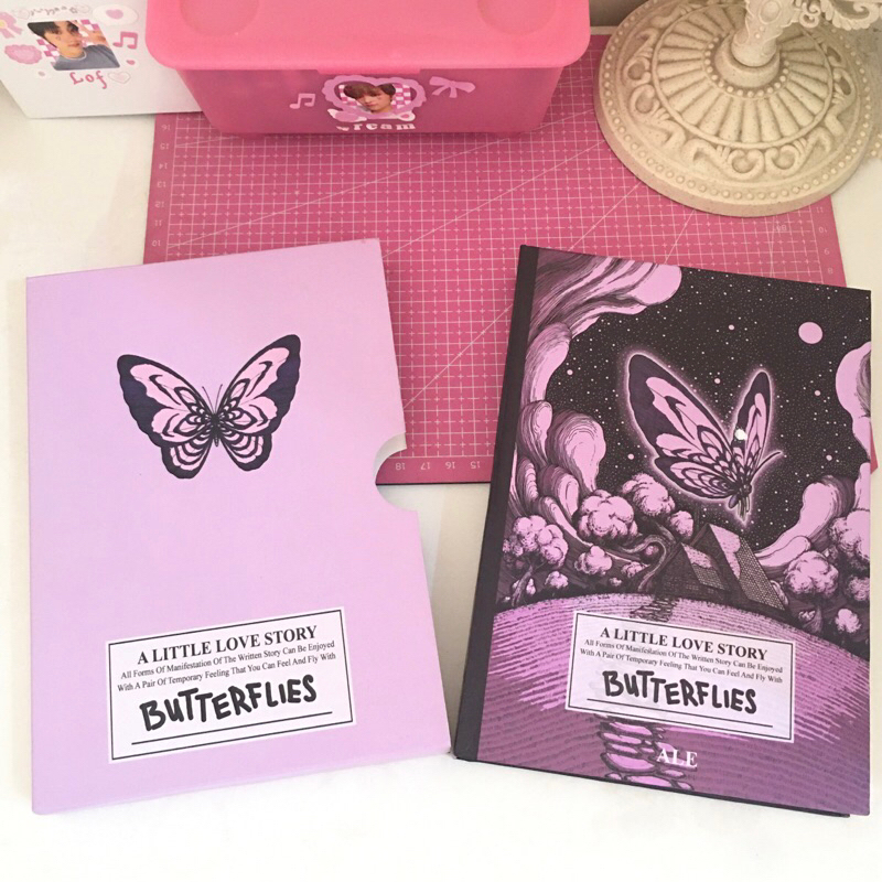 PRELOVED BUTTERFLIES NOVEL BY ALESACAKE B, PRELOVED HIDDEN NOVEL BY ASABELLIA & 70MIL BY ANASTAYA