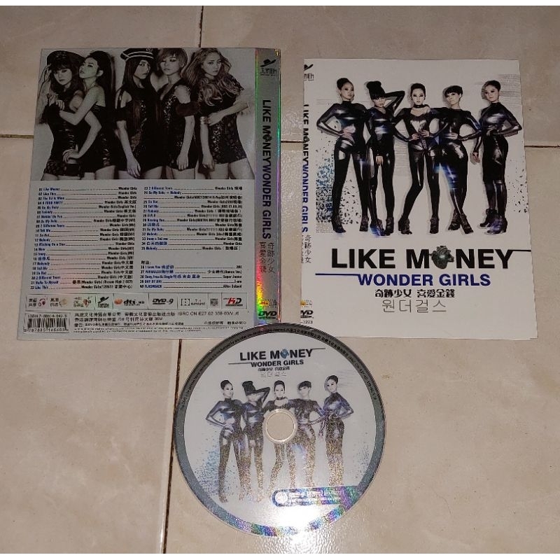 dvd WONDER GIRLS album Like Money