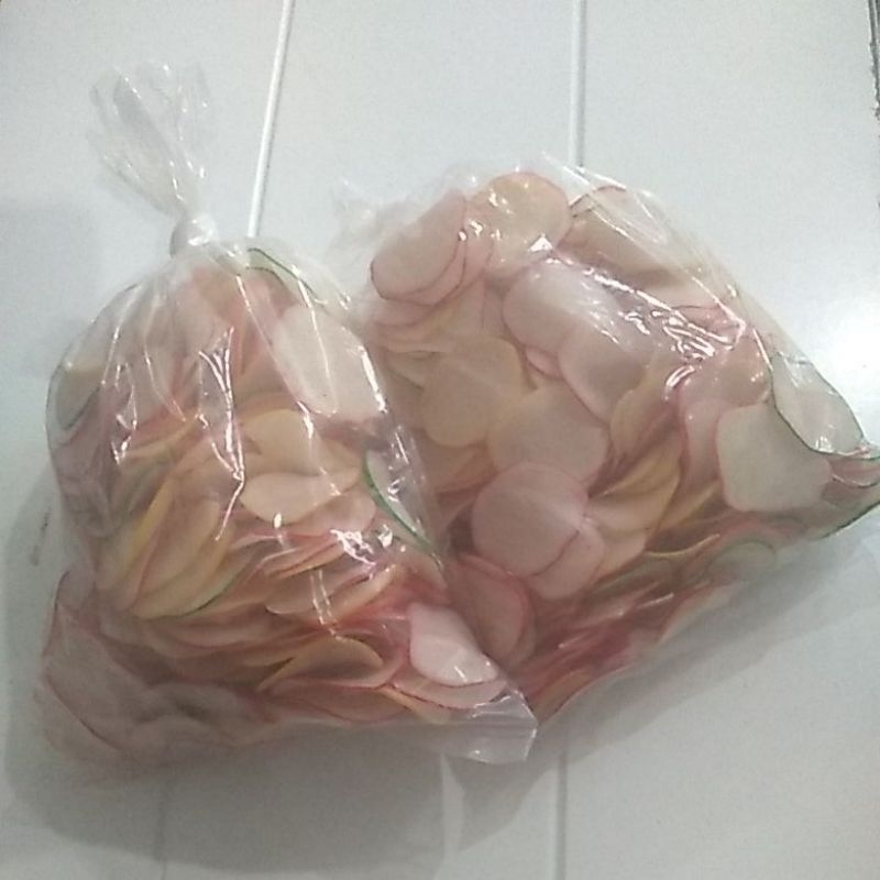

1 bungkus kerupuk bawang 250gr