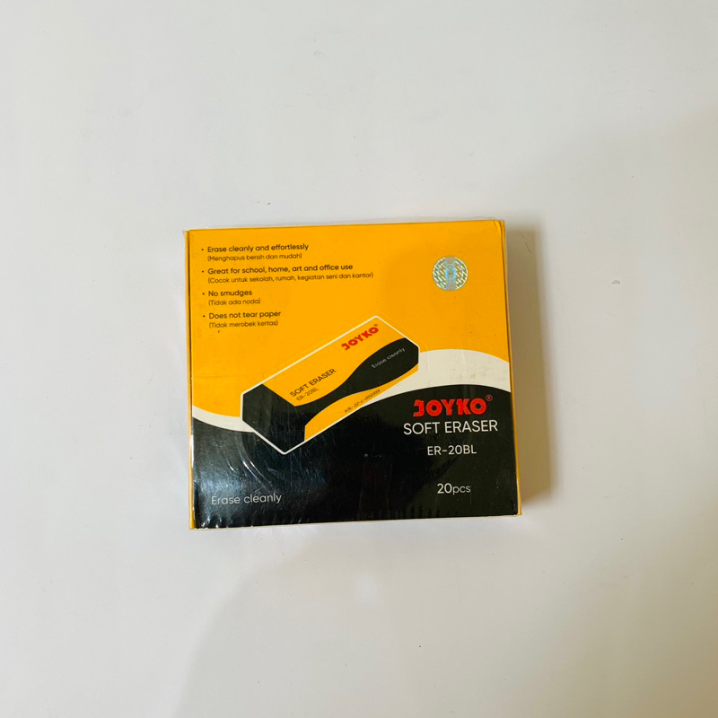 

Penghapus JOYKO ER-20 Hitam (1 Box/ 20 Pcs)