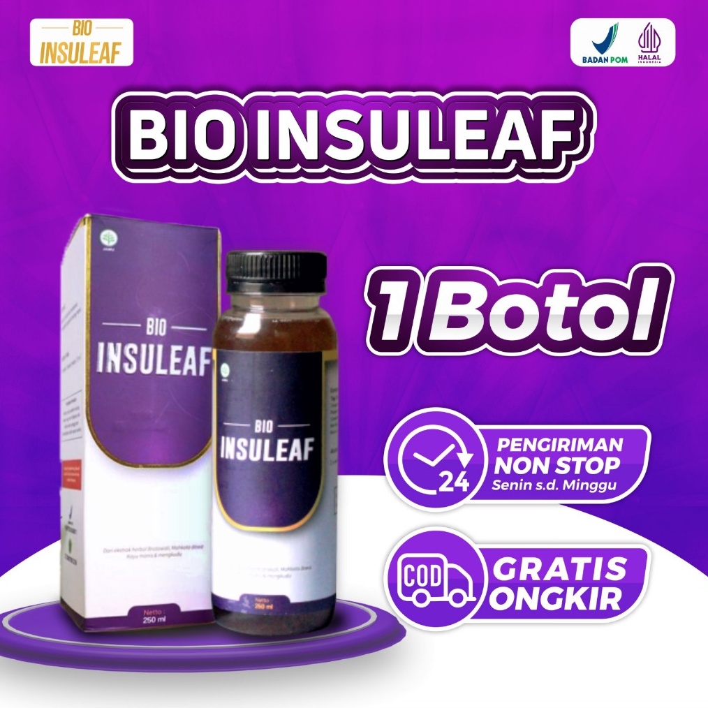 

Star BIO INSULEAF Herbal Efektif Membantu Menurunkan Gula Darah Tanpa Efek Samping serbuuu