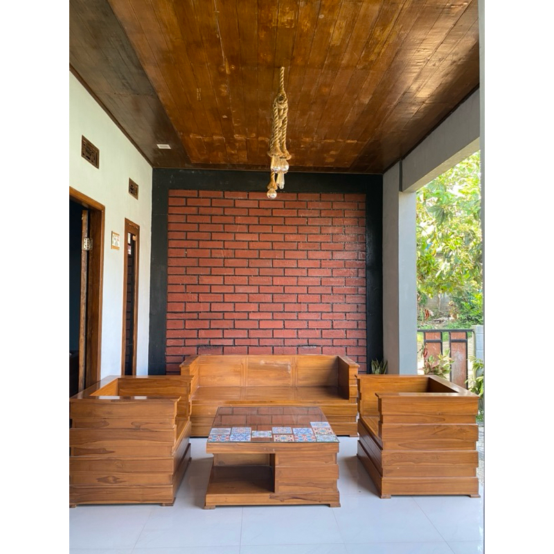kursi kayu jati,set kursi jati,second
