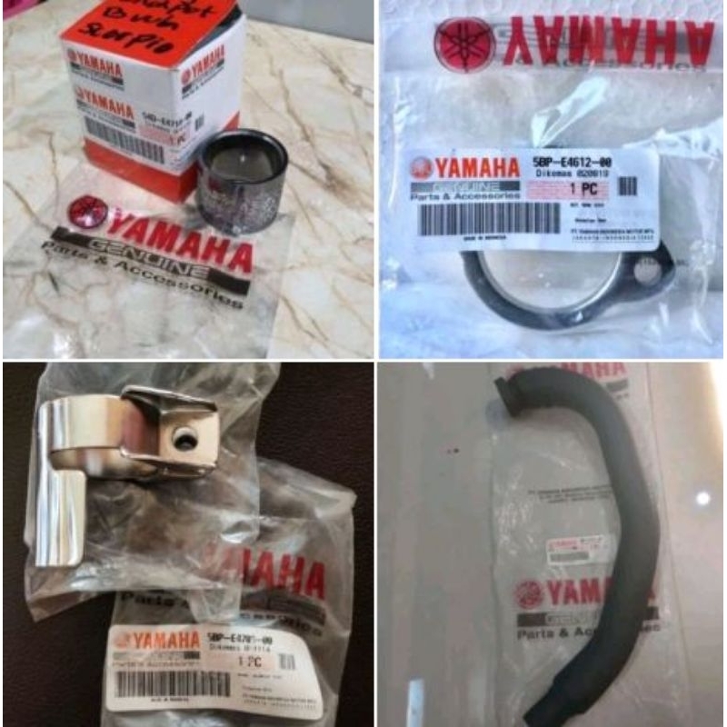 PIPA LEHER KNALPOT SCORPIO Z NEW ORIGINAL