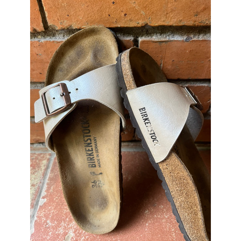 Sandal Birkenstock Madrid Pearl White