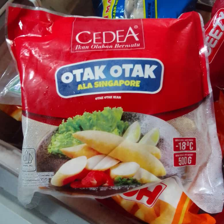 

Cedea Otak Otak Singapore 500 isi 5 pcs | gr Frozen Food Murah | Makanan Beku | Olahan Ikan Siap Goreng | Rebus | Bakar - FROZEN FOOD BANJARMASIN - Makanan Istant Siap Cepat Saji