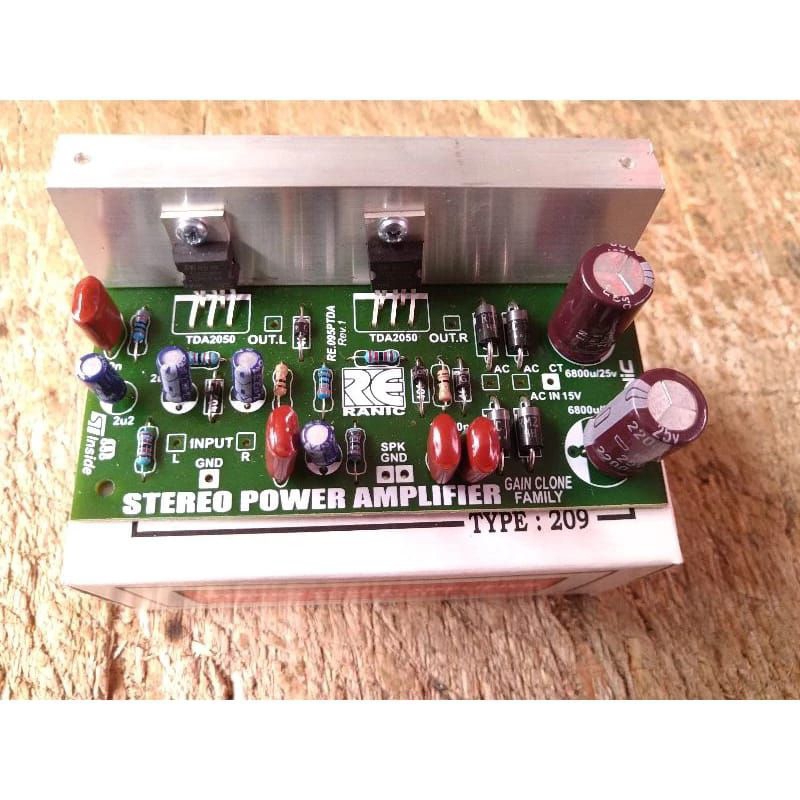 Kit Power TDA2030 Stereo tda2030