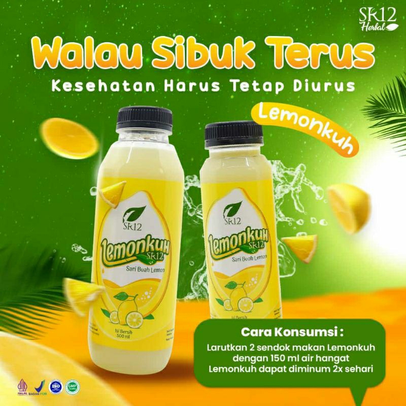 

lemon murni, lemonku Sr12, sari lemon asli