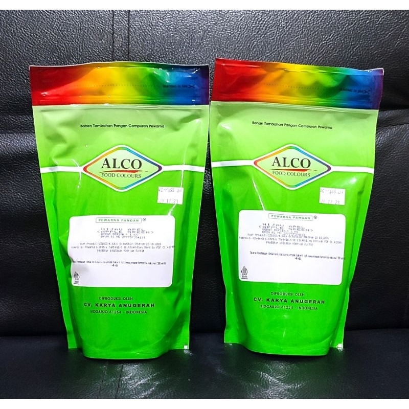 

pewarna makanan 1 kg, type apel green 46