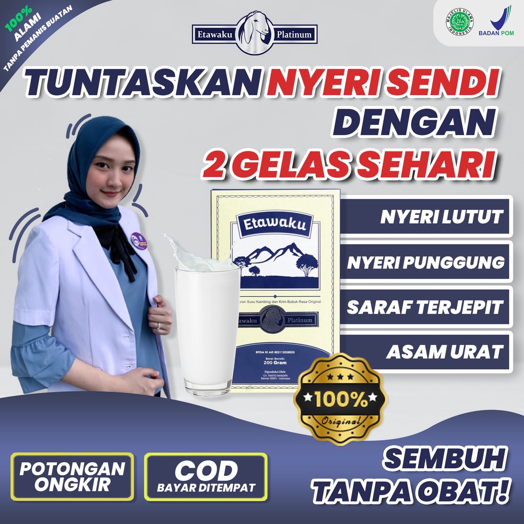 

Termurah dan terbaik Etawaku platinum Susu Etawaku platinum Original 3X Ampuh Atasi Masalah Sendi dan Tulang Susu Kesehatan Ampuh atasi pernapasan dan asma untuk sendi dan tulang Mengobati kolestrol tinggi menjadi rendah Dengkul kopong Terlaris