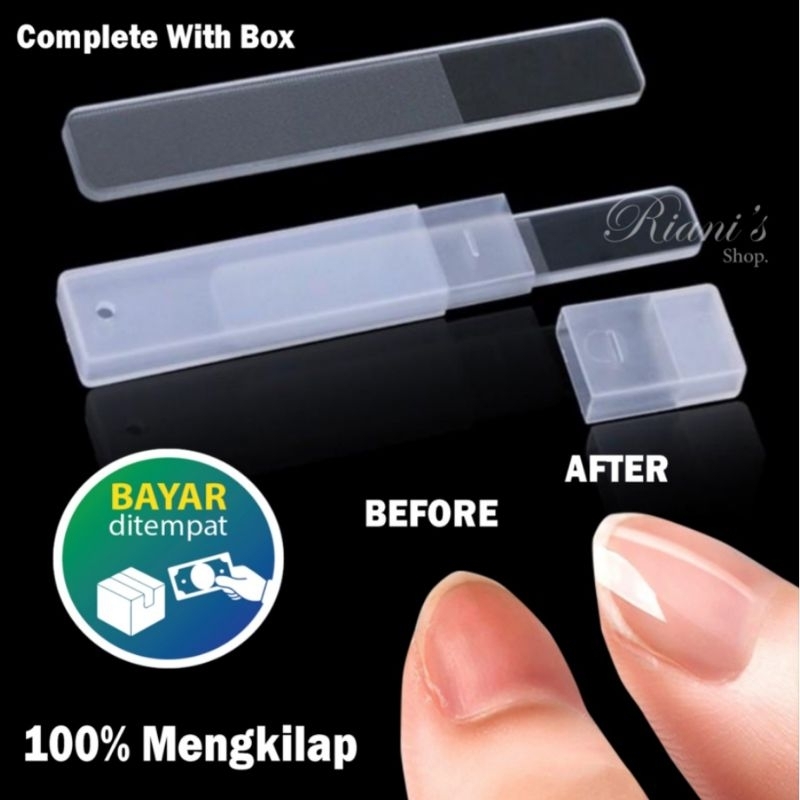 KIKIR KUKU FREE BOX MANICURE PENGKILAP DAN PENGIKIR KUKU
