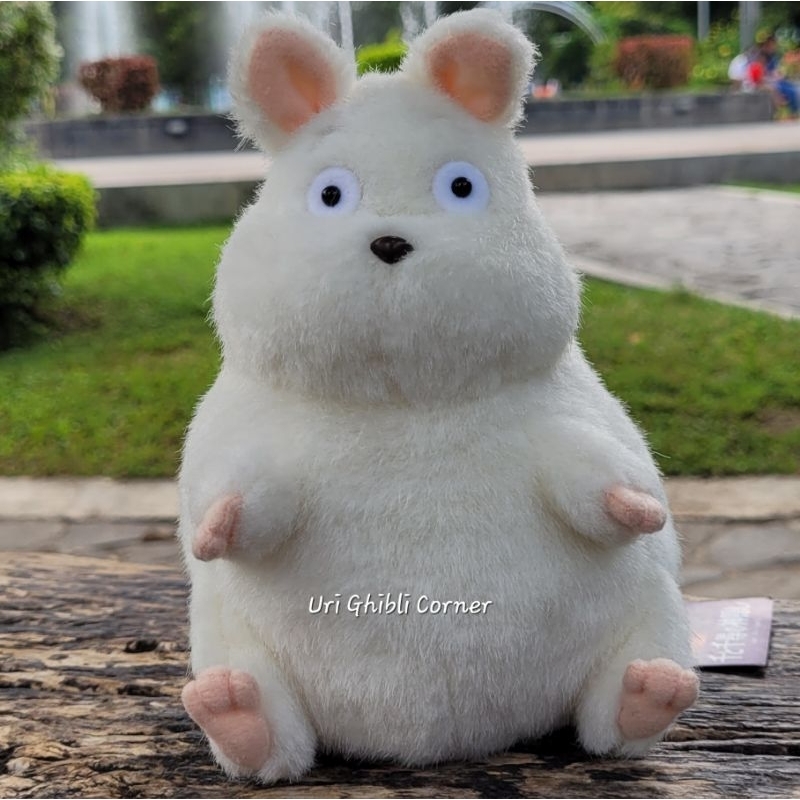 Boneka tikus bo putih ori Ghibli x nestle (rare)