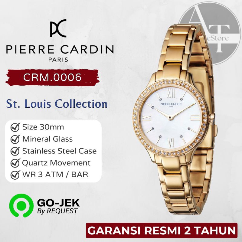 Jam Tangan Wanita Pierre Cardin CRM.0006 Saint Louis ORIGINAL Garansi Resmi