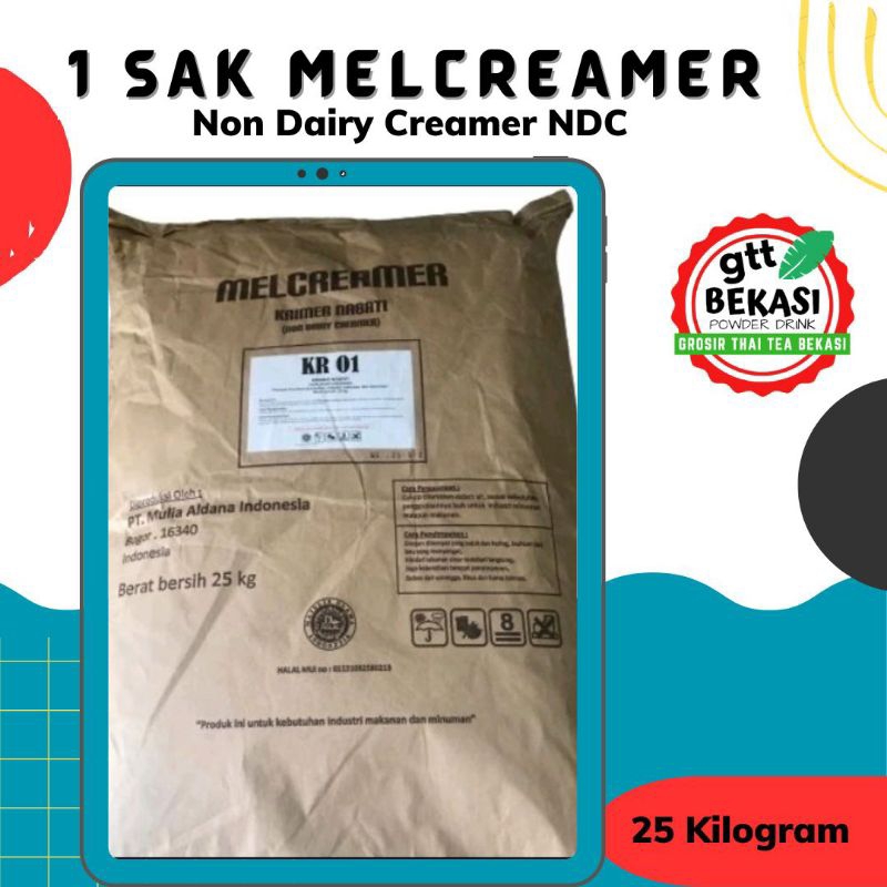 

Krimer Melcreamer KR01 25kg per Sak/Karung Kirim Cargo