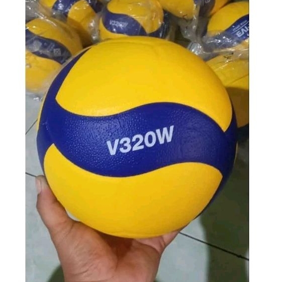 BOLA VOLI MIKASA V320W KULIT JERUK ORIGINAL