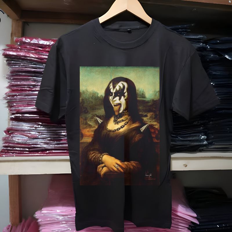 KAOS vintage MONALISA KISS BAND