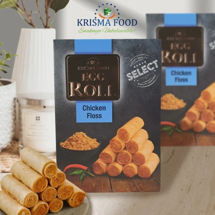 

Egg Roll Krisma Food Semprong Gulung Isi Abon Sapi Ayam