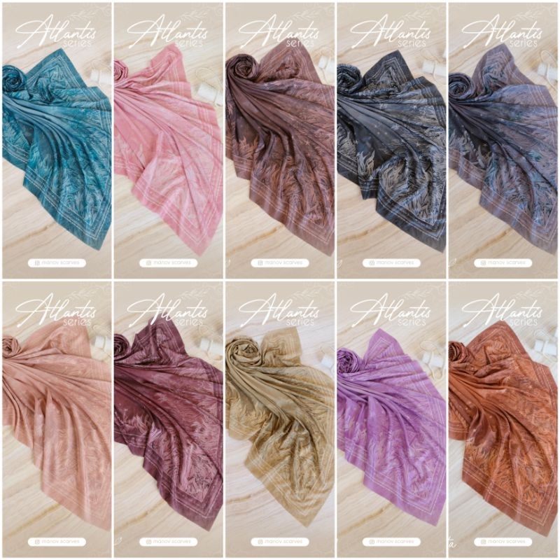 MANOV SCARVES ATLANTIS SERIES