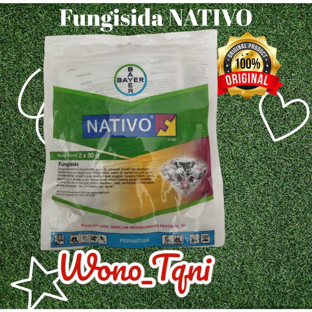 Fungisida Nativo 50 gram 100% ORI
