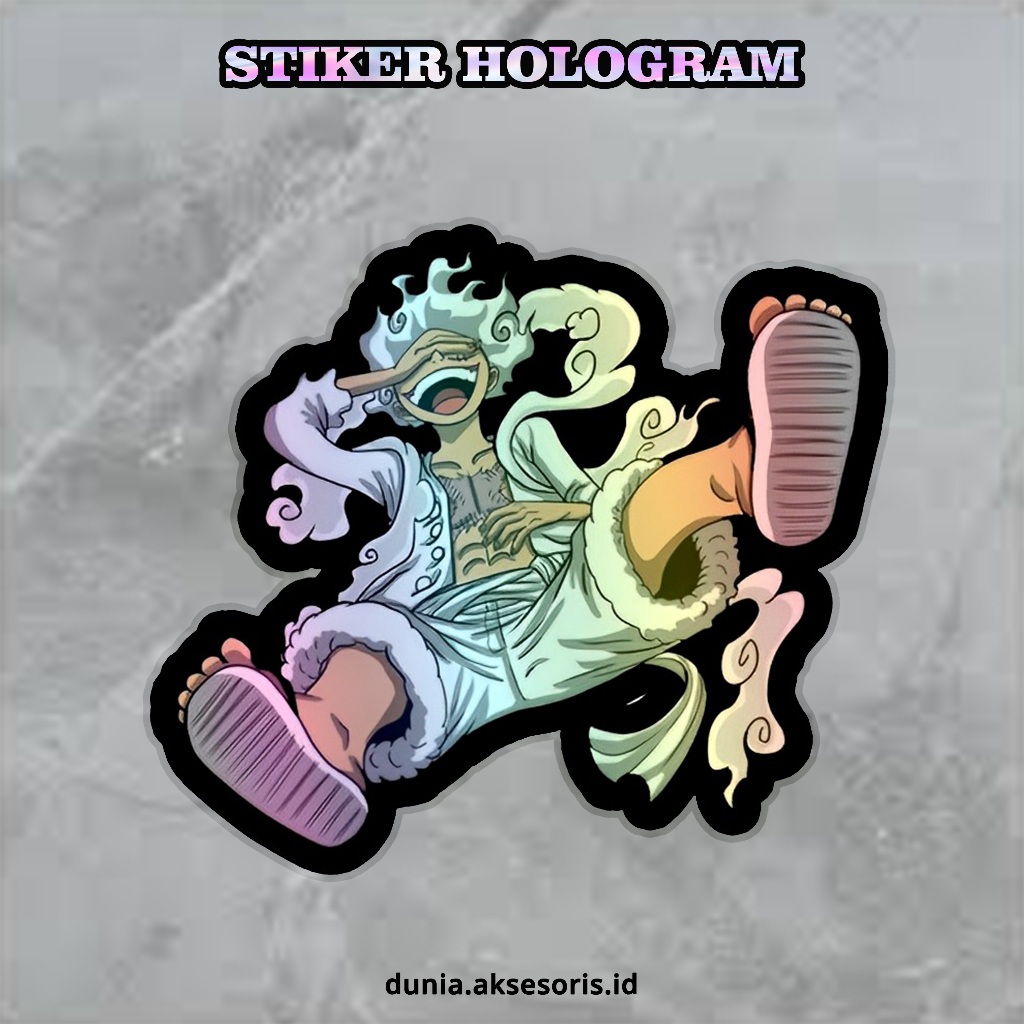 

Stiker Hoogram Lutfy One Pice | Stiker Anime | Stiker Hp6
