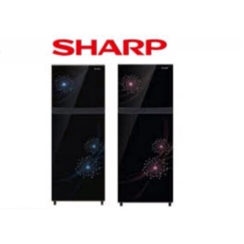 SHARP SJ237MG Kulkas 2 Pintu | Lemari es 187 liter SJ 237 MGDB MGDR
