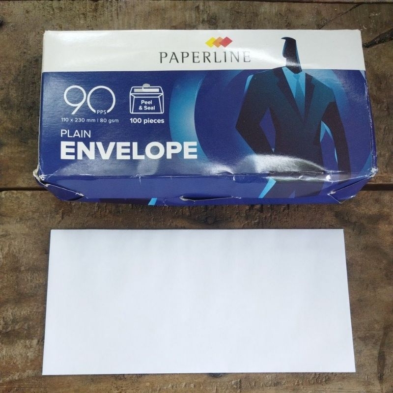 

Amplop Putih Berperekat Paperline 80 gsm (110x230mm)