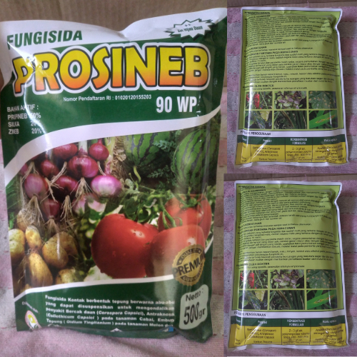 Fungisida PROSINEB 90WP - Propineb + Silika + Zineb (500gram)