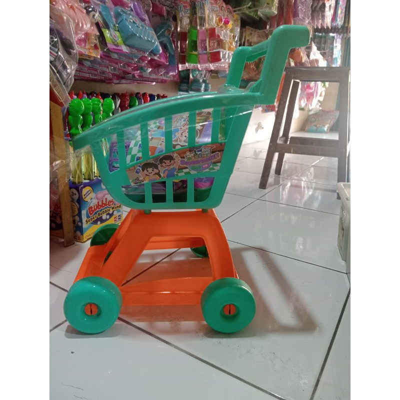 MAINAN TROLI BELANJA SUPERMARKET JUMBO/Troly mainan anak